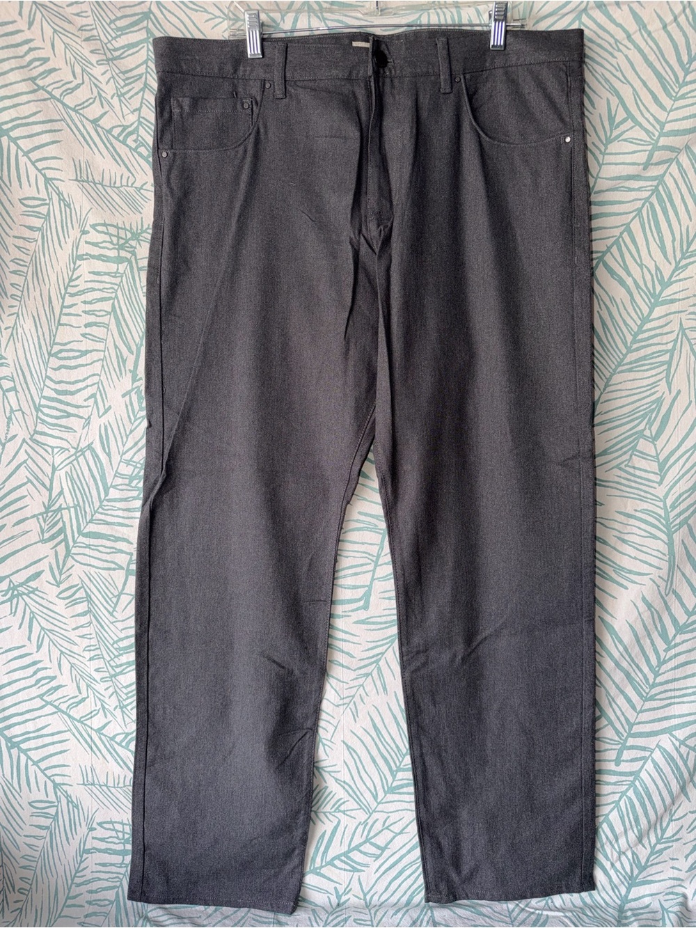 Men's Calvin Klein Black Straight-Leg Jeans